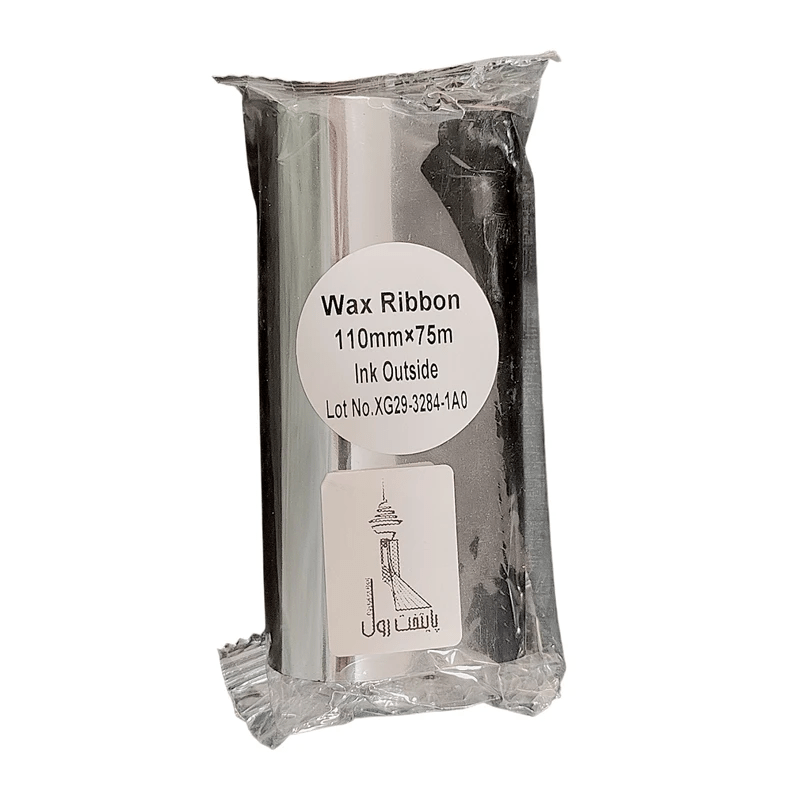 ریبون پرینتر لیبل زن پایتخت رول مدل P-Wax...