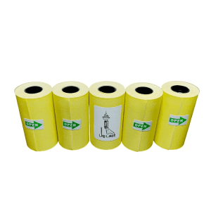 لیبل حرارتی زرد پایتخت رول مدل LA3Y بسته 5 عددی