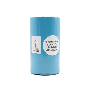 رول حرارتی ریبون رنگ - 75 متری کد WaxResin 110*75