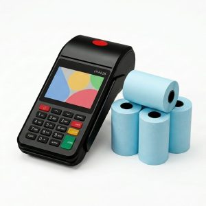رول حرارتی کارتخوان رنگ آبی 14 متری کد PB