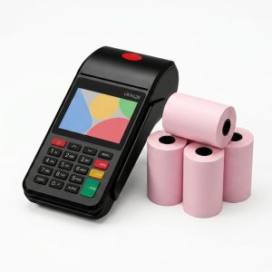 رول حرارتی کارتخوان رنگ صورتی 14 متری کد PPI