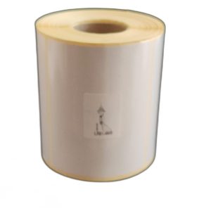 لیبل صدفی PVC سایز 80 در 100 میلی‌متر بسته 500 عددی کد L80*100